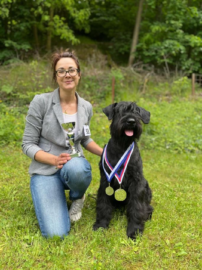 Lucie Rulfová a Aiofe z Kraje vlka