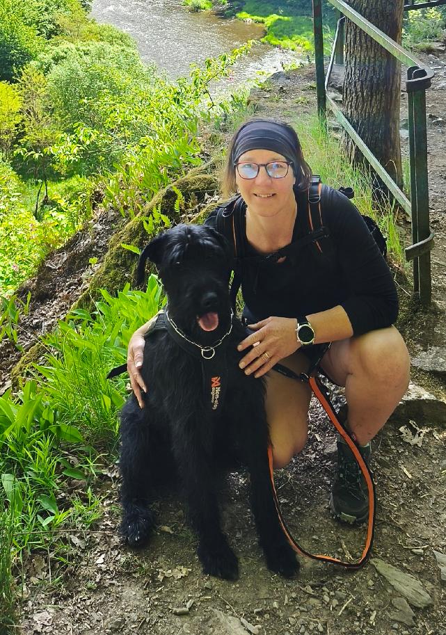 Michaela Davidová a Black EYWA Porta Aghan